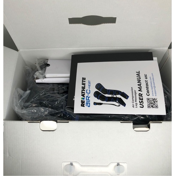 🆕 ReAthlete Air-C + Heat Therapy Air Compression Full Leg Massagers - Picture 5 of 9